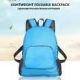 thumbnail image 1 of Tgbvmt Foldable Backpack Student Backpack Fluorescent Color Minimalism Backpack with Reflective Strip and Side Mesh Pockets for School Travel Outdoor Activities with Compact Foldable Storage, 1 of 4