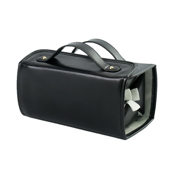 Tgbvmt Foldable Detachable Makeup Bag Large Capacity Travel Storage 4-in-1 Divided Compartments Roll-Up Design for Cosmetics Toiletries 30-Day Travel Essentials Home Daily Use Organizer