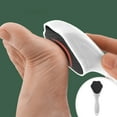 thumbnail image 1 of Tgbvmt Foot Grinder Pedicure Tool, Plastic Callus Remover Foot File with Ergonomic Handle, Dead Skin Removal, Safe and Gentle Foot Care Device for Soft Feet, Available in White and Green, 1 of 6