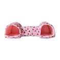 thumbnail image 1 of Tgbvmt Guinea Pig Bed Hideout Tunnel 20.08In Washable Non Slip Bottom Warm Soft Fabric Pet Safe Design Multifunctional for Rabbits Chinchillas Hamsters Ferrets Small Pet Indoor Nest Decor, 1 of 3
