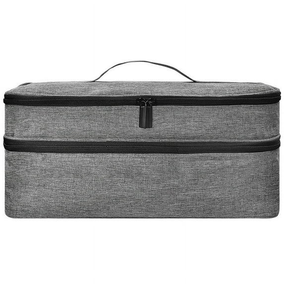 Tgbvmt Hair Dryer Storage Bag Double Layer Travel Tool Bag Suitcase Organizer Heat Tool Storage Case Bathroom Travel Organizer Holiday Gifts For Home Use Compact Storage Bag For Dryer Tools