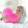 thumbnail image 1 of Tgbvmt Heart-shaped Cushion Sofa Decoration Pillow Cover for Living Room Car Office Stylish Modern Decor Soft Luxurious Fabric Perfect Gift for Valentine's Day or Special Occasions, 1 of 2