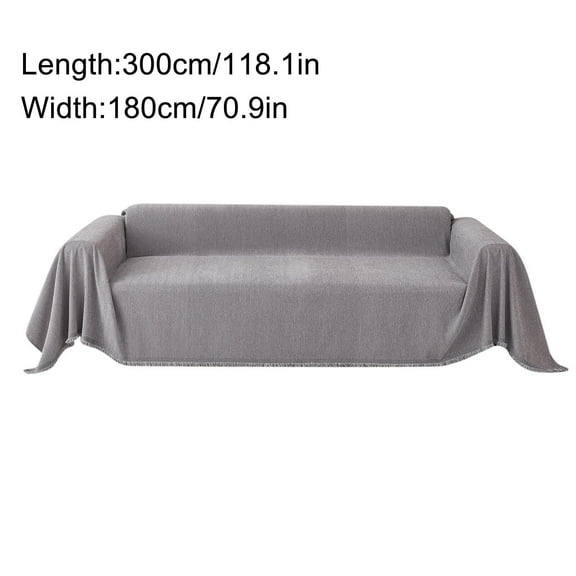 Tgbvmt Herringbone Sofa Cover All Season Couch Throw Blanket Universal Furniture Protector Soft Skin Friendly Fabric for Living Room Bedroom Apartment Home Decor Christmas Holiday Warm Cozy Gift Set