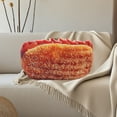 thumbnail image 1 of Tgbvmt Hot Dog Printed Pillow 11.81x9.5x1.57in Soft Multi-Purpose Food Shaped Cushion for Sofa Office Nap Bed Room Decor Kids Gift Comfortable Decorative Home Accent Pillow Use, 1 of 6