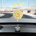 thumbnail image 1 of Tgbvmt Immortal Flower Car Pendant, Rose Dried Flower Rearview Mirror Decoration, Elegant Hanging Car Ornament, Cute, Safe Driving Gift, Ideal for Car Interior & Home Decor, 1 of 6