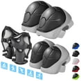 thumbnail image 1 of Tgbvmt Kids 6-Piece Protective Gear Set Shock-Absorbing PE Shell Adjustable Straps for Skateboarding Roller Skating Biking Scooter Riding Basketball Football All-Round Protection Gift for Teens, 1 of 7