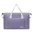 thumbnail image 1 of Tgbvmt Large Capacity Folding Travel Duffle Bag Nylon Waterproof Wet Dry Separation Multi-pocket Portable for Short Distance Business Travel Flight Extra Luggage Storage Bag Handheld Shoulder Carry, 1 of 2