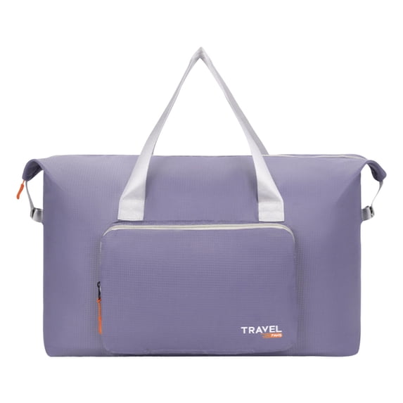 Tgbvmt Large Capacity Folding Travel Duffle Bag Nylon Waterproof Wet Dry Separation Multi-pocket Portable for Short Distance Business Travel Flight Extra Luggage Storage Bag Handheld Shoulder Carry