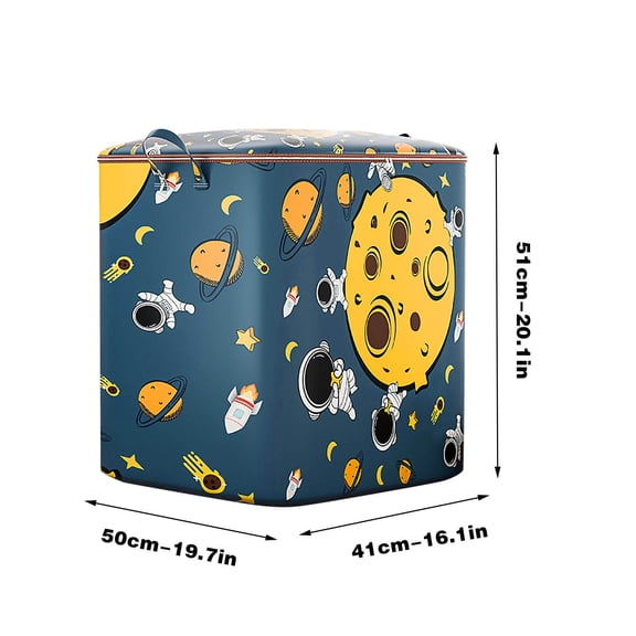 Tgbvmt Large Capacity Household Storage Bag, Versatile Fabric Sorting Bag with Double Zipper, Ideal for Clothes, Quilts Fabrics Organization, Durable & Stylish Storage Solution for Moving & Packing