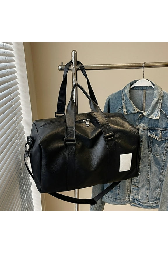 Large Capacity Travel Bag Dry Wet Separation Multi-Way Carry Organizer for Gym Business Travel Boarding Swimming Sports Fitness Luggage Shoe Compartment Waterproof Travel Bag