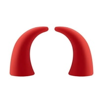 Tgbvmt Little Horned Devil Car Decoration Calf Horns for Center Console, Cute Trendy Demon Horns for Steering Wheel, Unique Vehicle Decor for Customizing Car Interior, Fun & Playful Design