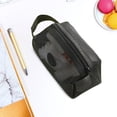 thumbnail image 1 of Tgbvmt Mesh Storage Bag Mini Zipper Pencil Makeup Bag Large Capacity Small Change Key Organizer Bag Nylon Travel Cosmetic Toiletry Storage Bag Lightweight Durable for Daily Use Home Office, 1 of 5