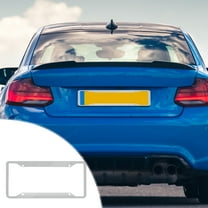 Tgbvmt Metal License Frame, Stainless Steel Car License Plate Frame for Front and Rear, Sleek Exterior Accessories for Men and Women, Easy Installation, Ideal Gift for Car Lovers