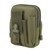 Tgbvmt Military Sports Waist Bag Tactical Belt Pouch for Outdoor and Daily Use Durable 800D Fabric Multi-Functional Molle Bag for Phone First Aid Kit and Gadgets Adjustable Strap for Comfortable Fit