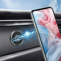 Tgbvmt Mini Magnetic Car Phone Stand for Interior Accessories, Strong Hold with High-Density Alloy, Easy Stick and Secure Fit for Car Dashboard, Ideal for Hands-Free Calls, Navigation, and GPS