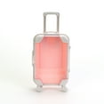 thumbnail image 1 of Tgbvmt Mini Transparent Suitcase Simulation Storage Box Tiny Travel Organizer Display Case Clear Portable Collectibles Holder Desktop Decor Cute Gift Choice Holiday Storage Accessory Item Keeper, 1 of 8