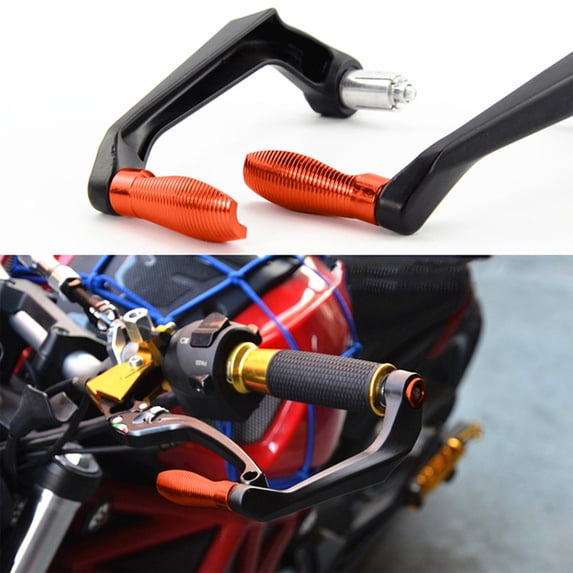 Tgbvmt Motorcycle Fall Protection Handguard 7.68 Inch Hand Safety Protection High Strength Material Universal Compatibility For Motorcycle Handlebar Modification Riding Safety Accessory