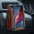 thumbnail image 1 of Tgbvmt Multifunctional Car Pocket Organizer, Leather Car Storage with Charging Port, 4 Pockets for Phone, Cords, Glasses, Pens, Easy Install Car Seat Organizer for Convenient Travel and Everyday Use, 1 of 4