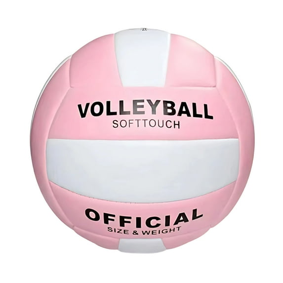 Tgbvmt Official Size 5 Soft Volleyball Waterproof Explosion-Proof PVC Material Indoor Outdoor Beach Volleyball Durable Sports Equipment for Beginners Training Competition Beach Court Games Family Fun