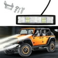 thumbnail image 1 of Tgbvmt One Line Car Motorcycle LED Work Light 16LED Truck Light High Brightness Lighting for Work and Construction Use, Providing Enhanced Visibility and Improving Nighttime Safety, 1 of 6