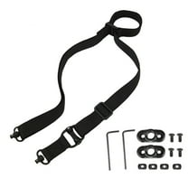 Tgbvmt Outdoor Double Point Sling High-Strength Nylon Webbing Alloy Accessories Instant Adjustment Pull Ring Ergonomic Weight Distribution for Hunting Shooting Outdoor Adventures Secure Attachment