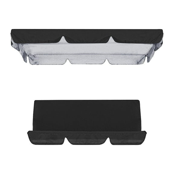 Tgbvmt Outdoor Garden Chair Cover Sunscreen Waterproof Patio Top Seat Protector Foldable Large 64.5"x44.9"x5.9" Heavy Duty Rain UV Resistant Breathable Replacement Cover Ideal Porch Deck Yard Patio