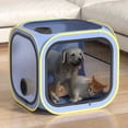 thumbnail image 1 of Tgbvmt Pet Drying Box Cat Dog Bath Dryer Box Hair Anti-Fly Hands-Free Double Mesh Design Washable Durable Cloth PVC Pet Box for Home Pet Bath Grooming Fast Even Drying Pet Supplies Decor Favors, 1 of 6