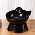 thumbnail image 1 of Tgbvmt Pet Neck Support Slanted Bowl 4.72In 15° Inclined Anti Choking Non Slip Anti Tip Removable Easy Clean for Flat Face Cats Small Medium Dogs Indoor Feeding Drinking Pet Bowl Decor, 1 of 6