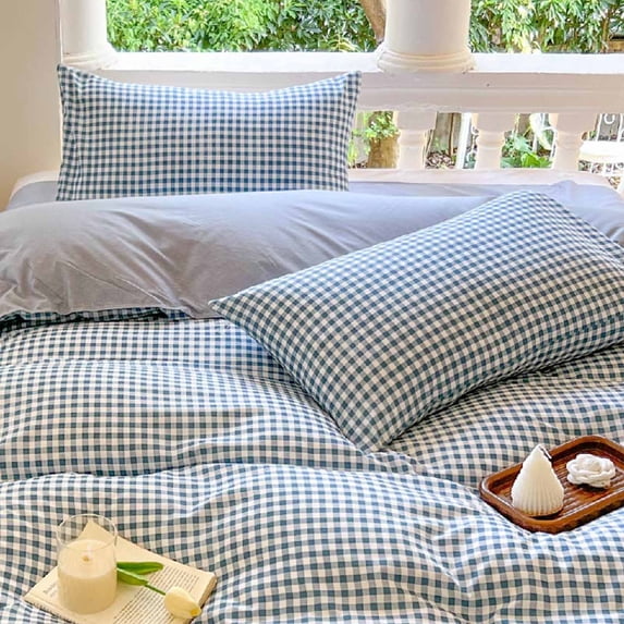 Tgbvmt Pillowcase Set of 2 Soft Cotton Standard Size Breathable and Skin-Friendly, Comfortable Pillow Shams with Weave Texture, Envelope Closure Design, Perfect for Bedroom, Dorm, and Home Décor