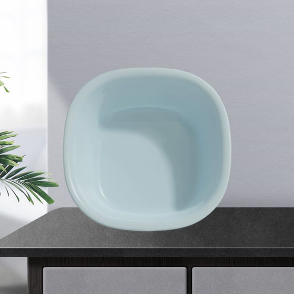 Tgbvmt Plastic Household Thickened Washbasin Ergonomic Rounded Edges Foot Washing Basin Laundry Basin for Students Children and Babies Portable Multi Scene Home Outdoor Use Durable