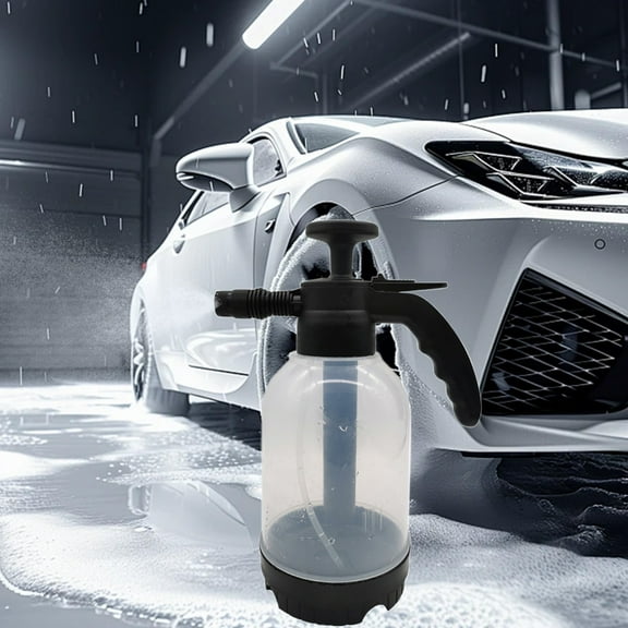 Tgbvmt Pneumatic Watering Can, 2L High-Pressure Foam Sprayer, Adjustable Nozzle for Car Wash and Plant Watering, Multi-functional Pressure Spray Bottle for Efficient Cleaning and Gardening