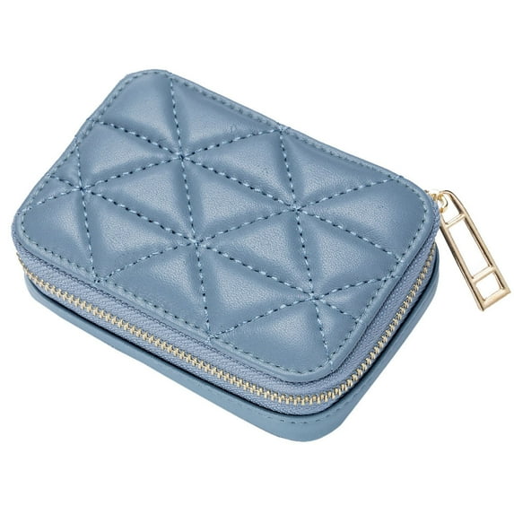 Tgbvmt Portable Lipstick Bag Mini Cosmetic Bag Lipstick Coin Purse Compact Makeup Holder Protective Soft Case Daily Carry Organizer for Lipstick Jewelry Keys Small Essentials Office Travel Use