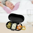 thumbnail image 1 of Tgbvmt Portable Mini Organizer Multifunctional Toothpick Floss Earplugs Storage Box Carry Case Transparent Silica Gel Small Storage Container Travel Household Practical Convenient Organizer, 1 of 6