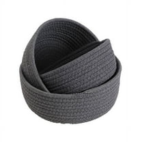 Tgbvmt Rope Storage Basket Multifunctional Foldable Breathable Organizer for Toys Clothes Cosmetics Towels Blankets Children's Room Bathroom Living Room Easter Thanksgiving Christmas Gift Basket