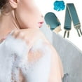thumbnail image 1 of Tgbvmt Scrubbing Bath Towels Set 3-Piece Loofah, Sponge, and Nylon Scrubbing Towel for Exfoliating, Deep Cleansing, and Moisturizing, Perfect for Relaxing Bath Routine, Home Spa Experience, 1 of 4
