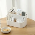 thumbnail image 1 of Tgbvmt Slanted Desk Pen Holder Organizer Stationery Storage Box Multi Grid Desktop Drawer Rack for Student Office Supplies Dormitory Accessories Compact Removable Washable Easy Clean Organizer, 1 of 6