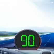 Tgbvmt Smart GPS Car HUD Head Up Display, 5V USB Powered, Large Display Speedometer for Safe Driving, Adjustable Brightness, Clear Day & Night Driving, Easy Plug & Play Installation
