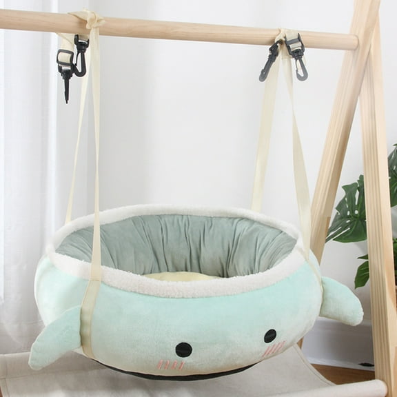 Tgbvmt Soft Cloth Cat Hammock Bed Dual-Use Hanging Flat Pet Bed Cute Comfortable Cat Sofa Bed Multi-Size for Home Indoor Small Cat Dog Rest Play Window Cage Pet Supplies Decor Favors
