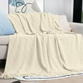 thumbnail image 1 of Tgbvmt Summer Cooling Blanket Lightweight Knitted Ice Blanket Breathable Soft Cooling Quilt Moisture Wicking Thin Bed Throw for Hot Sleepers Adults Home Bedroom Travel Summer Comfort, 1 of 8