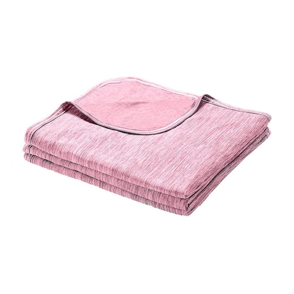 Tgbvmt Summer Ice Silk Cold Blanket, Breathable 3-Layer Cool Blanket for Hot Sleepers and Night Sweaters, Soft and Comfortable for All Seasons, Washable, Lightweight and Portable, Ideal for Travel