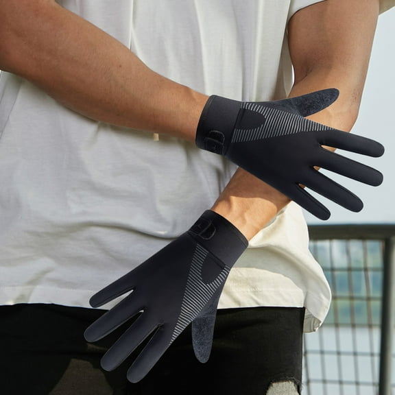 Tgbvmt Summer Sun Protection Gloves Touchscreen Compatible Breathable Lightweight Gloves UV Protection Gloves for Outdoor Cycling Fishing Hiking Running Golf Daily Commute Sun Shield Hand Protection