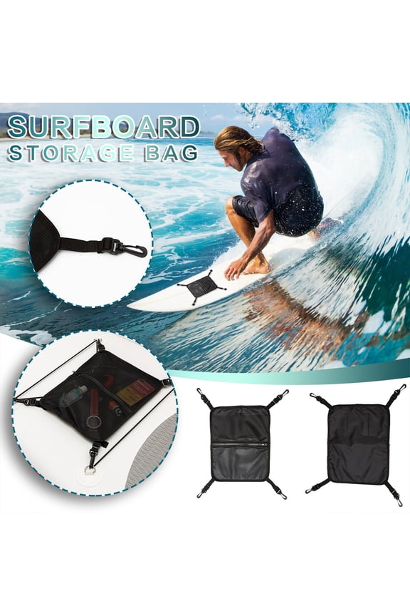 Surfboard Storage Bag Nylon Mesh Gear Bag Breathable Quick Dry Large Capacity Multi Compartment Bag for Surfing Water Sports Beach Trips Travel Outdoor Equipment Storage Water Adventure Gear