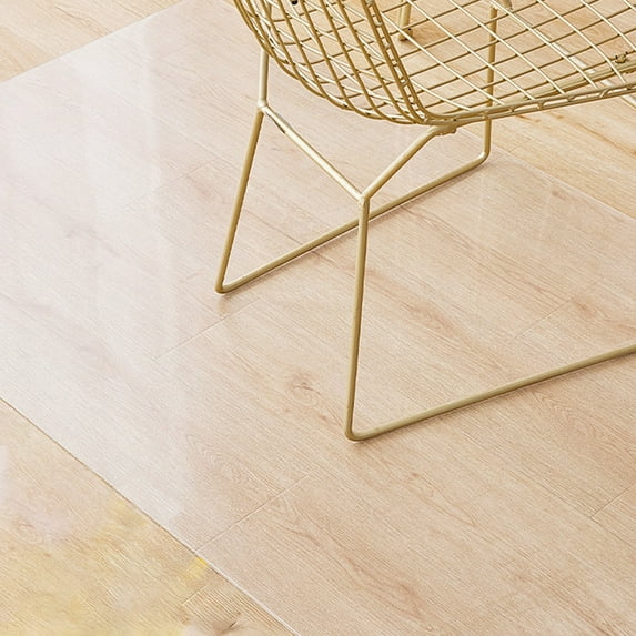 Tgbvmt Transparent PVC Floor Protector Mat, Non-Slip Carpet for Corridors Office, Eco-Friendly, Scratch Resistant, Easy to Clean, Ideal for Heavy Furniture Chair Casters, Available in Multiple Sizes