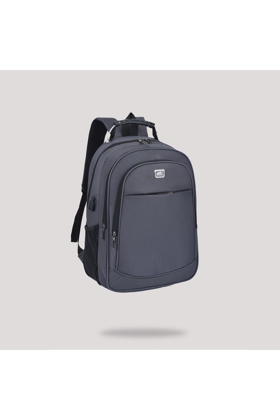 Travel Laptop Backpack, Anti-Theft Slim Design with USB Charging Port, Fits 15.6in Laptops, 18L Capacity, Comfortable Padded Shoulder Straps, Ideal for Business and College Use