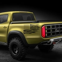 Tgbvmt Truck Rear Gear Flag Striation Car Body Stickers for Custom Car Decoration, Easy Installation, Waterproof and Sun-Resistant, Adds Personality to Your Vehicle, Perfect for Car Enthusiasts