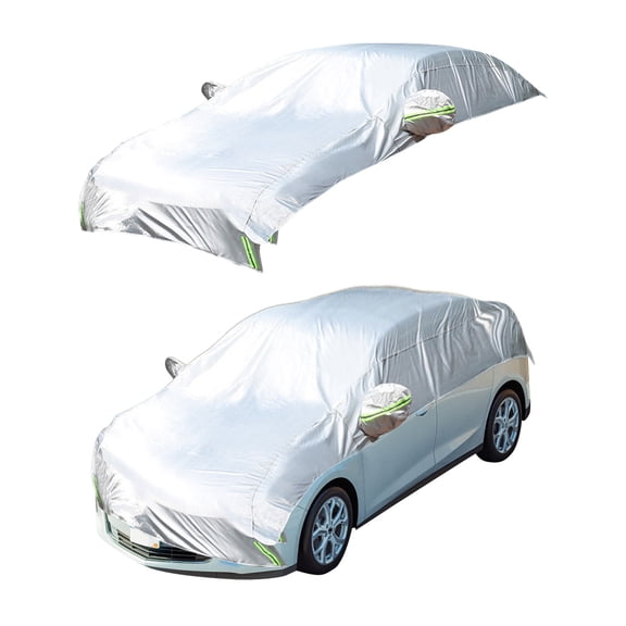 Tgbvmt Universal Car Sunshade Thermal Insulation Front Cover, Snow Protection, Side Window Car Jacket, High Density, Sunscreen and Antifreeze, Ideal for Reducing Heat and Protecting Windshield
