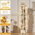 thumbnail image 1 of Tgbvmt Vertical Stuffed Animals Storage Tube Plushies Organizer Transparent Doll Bin Slim Space Saving Visible Storage for Home Bedroom Playroom Corner Party Favors Decor Storage Supplies, 1 of 1