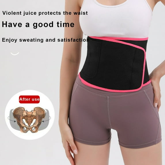 Tgbvmt Waist Trainer Belt Sweat Enhancing Abdominal Tightening Breathable Waist Cincher for Yoga Running Fitness Workout Sports Abdomen Shaping Sweat Belt for Weight Loss Tummy Control All-Day Wear
