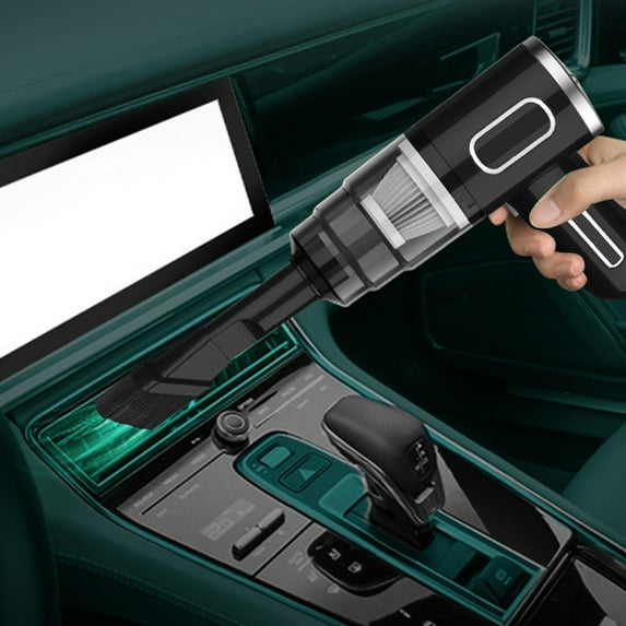 Tgbvmt Wireless Portable Handheld Vacuum Cleaner for Vehicles, High-Power 29000Pa Suction, Dual Use for Home & Car, Long Battery Life, Efficient Dry & Wet Cleaning, Compact and Easy to Store
