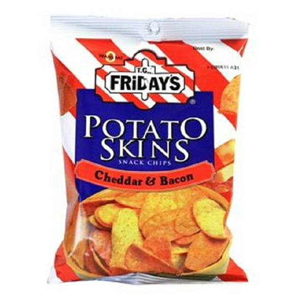 Tgi Friday, Potato Skins Cheddar & Bacon, Count 6 (3 oz) - Snacks / Grab Varieties & Flavors